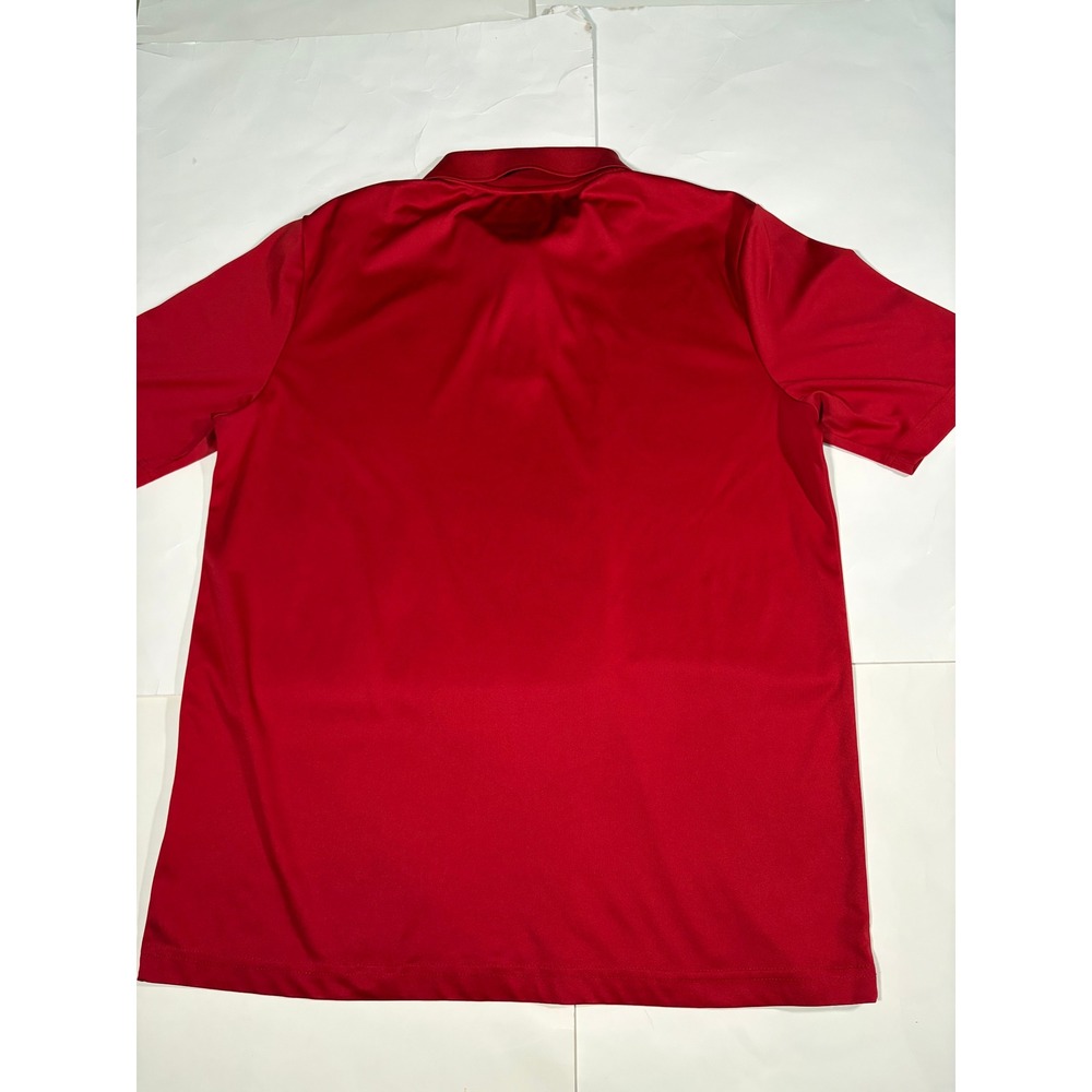 Fanatics Tampa Bay Buccaneers Polo Shirt Men's Large Red NFL Performance - Picture 5 of 5